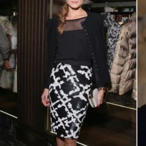 Whistles ‘sequin pencil skirt